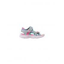 Sandalias skechers flex splash niña gris