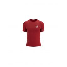 Camiseta de running compressport performance ss m high risk rojo