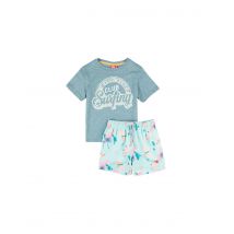 Conjunto go & win waipo niño denim/aqua