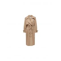 Chaqueta only chloe trenchcoat double b. tannin mujer