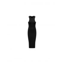Vestido only onlbelfast s/l midi dress jrs noos black
