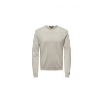 Jersey only & sons wyler life reg 14crew silver lining hombre