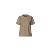 Camiseta pieces ria solid silver mink mujer