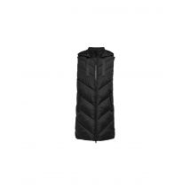 Chaleco only acolchado padded forest night mujer