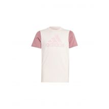 Camiseta adidas essentials big logo colorblock cotton infantil ro