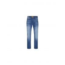 Vaqueros jack & jones mike original jos 411 hombre blue denim