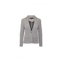 Chaqueta vero moda julia light grey melange mujer