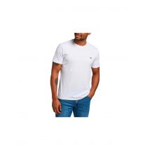 Camiseta lee ss patch logo white