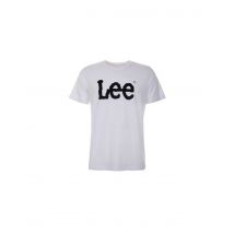 Camiseta lee wobbly logo white