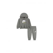 Conjunto nike nkb nsw hbr futura po niño gris