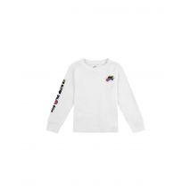 Camiseta nike nkb express yourself ls niño blanco