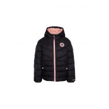 Chaqueta converse solid mdwt puffer niña negro