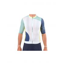 Maillot de ciclismo hemon prestiggio m/c blanco hombre