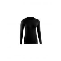 Camiseta de trail lurbel merino lite long sleeves mujer negro