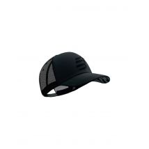 Gorra de running compressport trucker negro