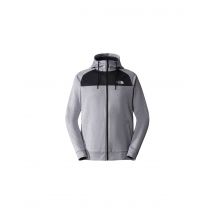 Sudadera the north face reaxion fleece f/z gris hombre