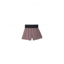 Pantalón de trail nnormal race shorts hombre morado