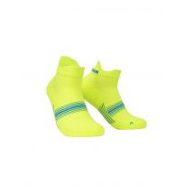 Calcetines de running nathan speed tab bright lime