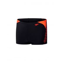 Bañador de natación speedo niño hyperboom splice aquashort negro/
