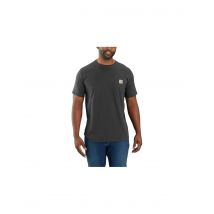 Camiseta carhartt force flex pocket hombre carbon