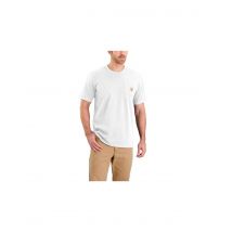 Camiseta carhartt k87 pocket hombre blanco