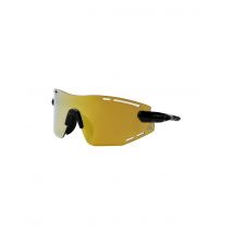 Gafas de sol de running easun armour shiny black frame/gold