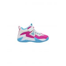 Zapatillas de baloncesto peak game 2 infantil azul/rosa
