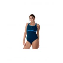 Bañador de natación aquarapid costume intero azul mujer