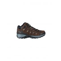 Botas de montaña hi-tec corzo mid wp chocolate/taupe/light taupe