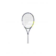Raqueta de tenis babolat evo aero lite s blano/gris/amarillo