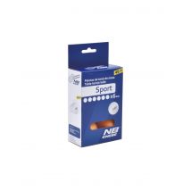 Pelotas de ping-pong enebe blister 6 40 mm orange