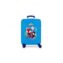 Trolley marvel abs 55cm.4r spidey - team up azul