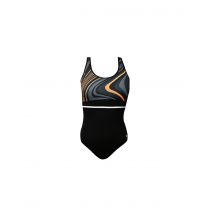 Bañador ras lexa spa back swimsuit mujer negro