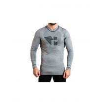 Camiseta de running hanker m/larga termica dadpa gris