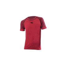 Camiseta de running hanker m/corta rojo