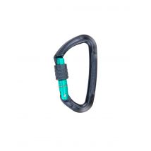 Mosquetón climbing technology lime sg (screw gate) gris/azul