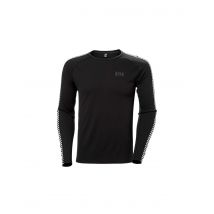 Camiseta helly hansen lifa active stripe crew hombre negro
