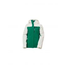 Chaqueta de esquí helly hansen snowplay mujer emerald
