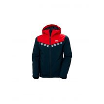 Chaqueta de esquí helly hansen alpine insulatedc hombre azul rojo