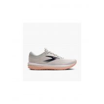 Zapatillas de running brooks revel 7 mujer oyster/white/tropical