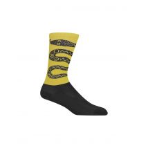 Calcetines de ciclismo giro comp racer high rise ochre snake
