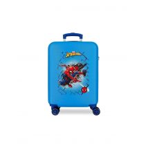 Trolley marvel abs 55cm.4 ruedas spiderman red azul