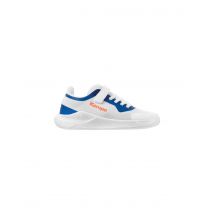 Zapatillas de balonmano kempa kourtfly infantil blanco/azul