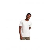 Camiseta lee medium wobbly lee hombre ecru
