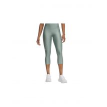 Mallas de fitness under armour tech hi capri mujer verde