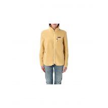 Chaqueta de montaña patagonia retro pile mujer amarillo
