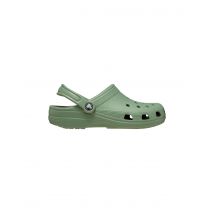 Zuecos crocs classic moss verde