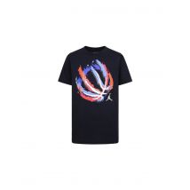 Camiseta jordan jdb bball fire ss infantil negro