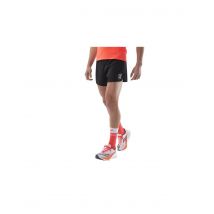 Pantalones de running compressport racing split hombre negro