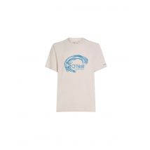 Camiseta o'neill o'riginals hybrid upf graphic hombre beige